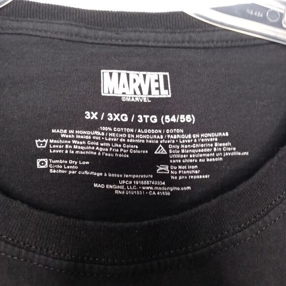 Marvel Venom black graphic tee size 3X - Picture 4 of 5